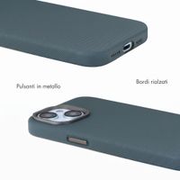 Accezz Cover Mesh con MagSafe Apple iPhone 15 - Blu scuro
