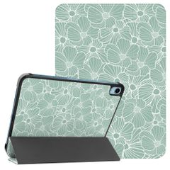 imoshion Cover Trifold Design Apple iPad 11 (2025) 11 pollici A16 / iPad 10 (2022) 10.9 pollici - Botanica