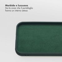 Selencia Libreria rimovibile Olyn con MagSafe Apple iPhone 14 / 13 - Verde