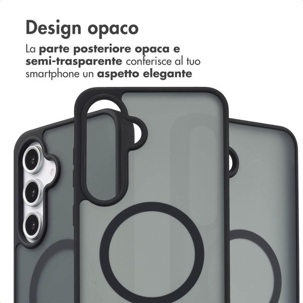 imoshion Cover posteriore Color Guard con MagSafe Samsung Galaxy S24 FE - Nero
