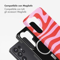 Selencia Cover posteriore Vivid con MagSafe Samsung Galaxy S26 Ultra - Dream Swirl Pink