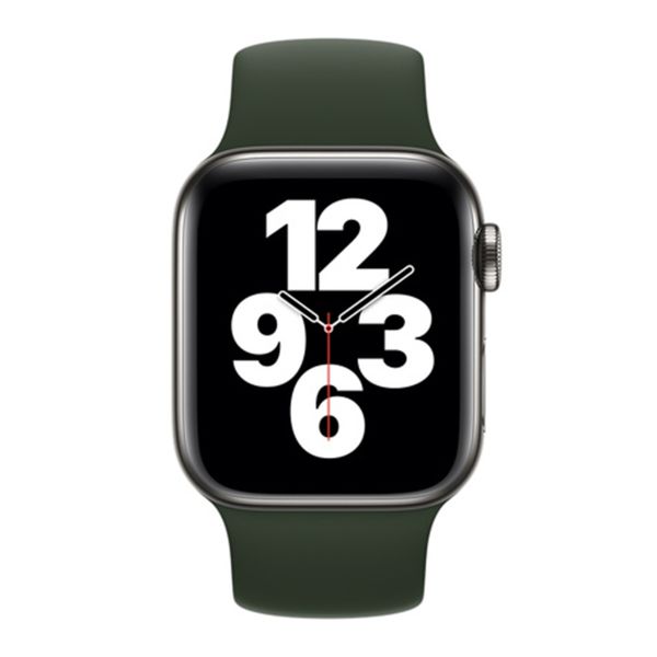 Apple Cinturino Solo Loop Apple Watch | 44/45/46/49 mm - Taglia 4 - Cyprus Green