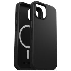 OtterBox Cover Posteriore Trasparente Symmetry con MagSafe Apple iPhone 17e / 16e / 15 / 14 / 13 - Nero