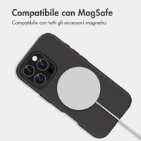 imoshion Cover posteriore Color con Thin MagSafe Ring Apple iPhone 16 Pro - Nero