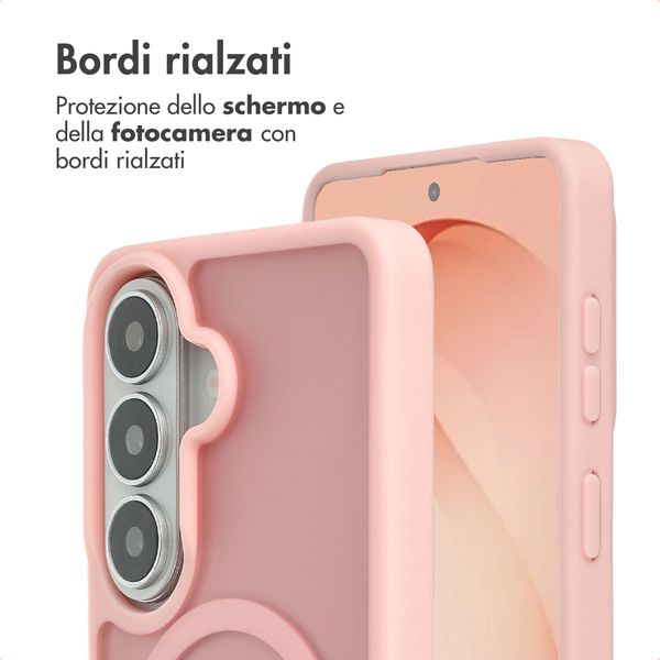 imoshion Cover posteriore Color Guard con MagSafe Samsung Galaxy S26 Plus - Rosa chiaro