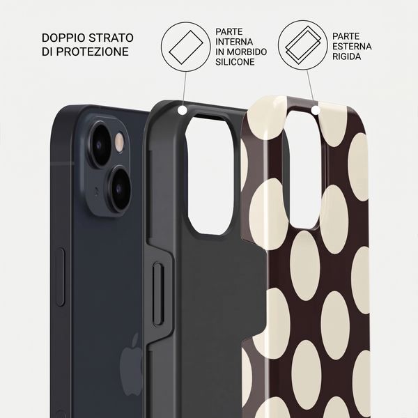 Burga Cover Posteriore Resistente con MagSafe Apple iPhone 13 - Spot On