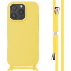 imoshion Cover in Silicone con Cordino Apple iPhone 16 Pro - Giallo