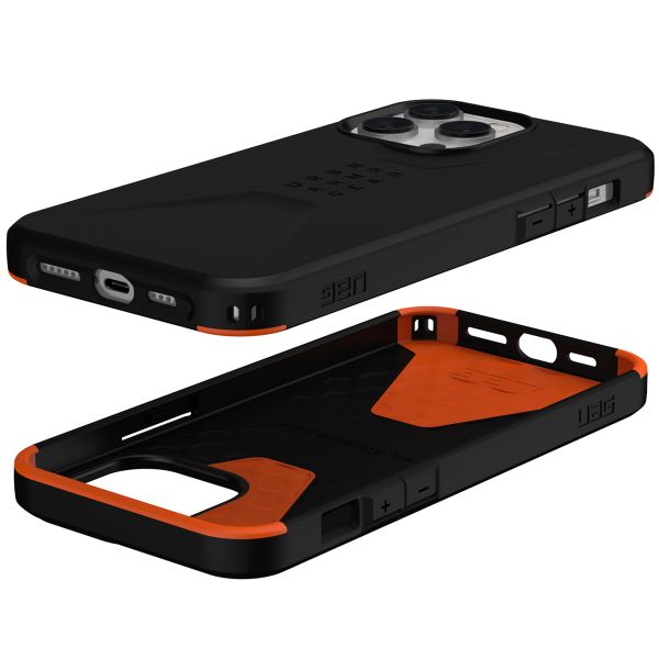 UAG Cover Posteriore Civilian con MagSafe Apple iPhone 14 Pro Max - Nero