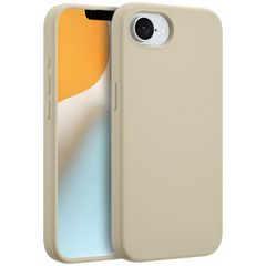 Accezz Cover in silicone liquido con MagSafe Apple iPhone 17e / 16e - Stone