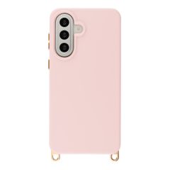 Selencia Cover posteriore Rivièra con MagSafe con ganci rimovibili Samsung Galaxy A57 (5G) - Sorbet Pink