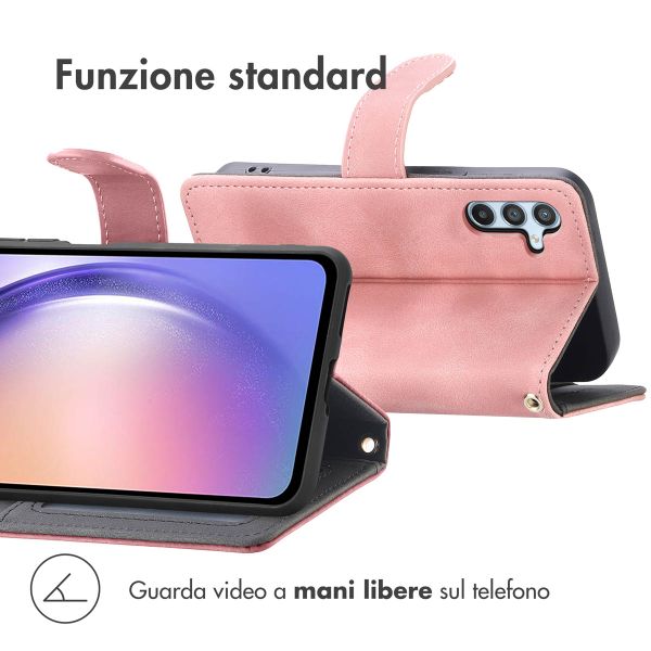 imoshion Cover a libro con Cordino Samsung Galaxy A56 - Rosa