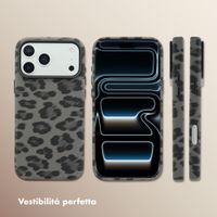 Selencia Cover Sabi Stampa pantera con MagSafe Apple iPhone 17 Pro Max - Midnight Black