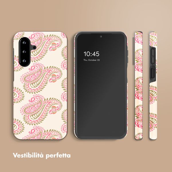 Selencia Cover Posteriore Vivid Samsung Galaxy A17 (5G) / (4G) - Paisley Blush