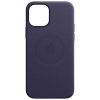 Apple Cover in Pelle MagSafe  iPhone 12 (Pro)  - Deep Violet