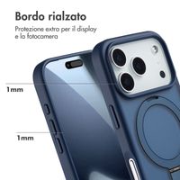 Accezz Cover con anello e supporto con MagSafe Apple iPhone 17 Pro - Blu