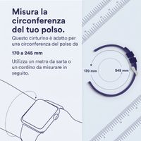 Apple Cinturino Sport Loop Apple Watch | 44/45/46/49 mm - Taglia XL - Charcoal