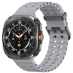 imoshion Cinturino Ocean in silicone Samsung Galaxy Watch Ultra (2024/2025) - Brown Gray