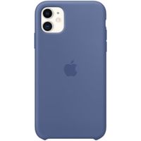 Apple Cover in Silicone Apple iPhone 11 - Linen Blue
