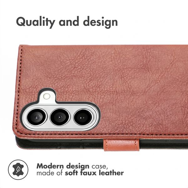 imoshion Luxe Bookcase Samsung Galaxy A27 (5G) - Bruin