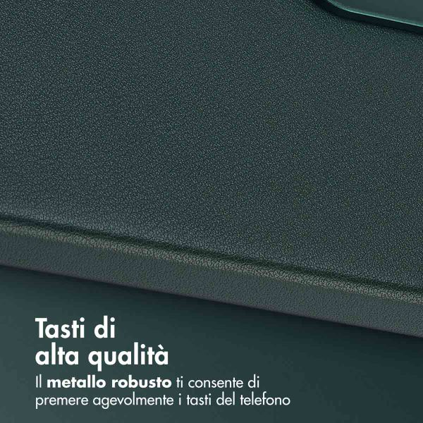 Accezz Cover in Pelle con MagSafe Samsung Galaxy A36 / A56 - Cedar Green