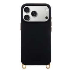 Selencia Cover posteriore Rivièra con MagSafe con ganci rimovibili Apple iPhone 17 Pro Max - Velvet Black