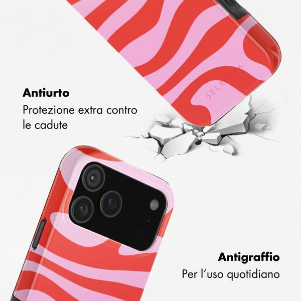 Selencia Cover posteriore Vivid con MagSafe Apple iPhone 18 Pro Max / 17 Pro Max - Dream Swirl Pink