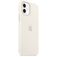 Apple Cover Posteriore in Silicone con MagSafe Apple iPhone 12 (Pro) - White