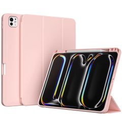 Accezz Cover a libro in silicone Smart Apple iPad Pro 11 (2025) M5 / (2024) M4 - Rosa