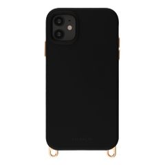 Selencia Cover posteriore Rivièra con MagSafe con ganci rimovibili Apple iPhone 11 - Velvet Black