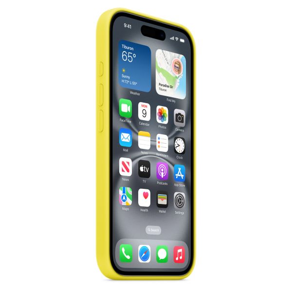 Apple Cover Posteriore in Silicone con MagSafe Apple iPhone 16 Plus - Star Fruit