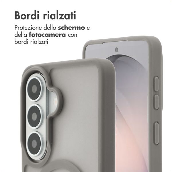 imoshion Cover posteriore Color Guard con MagSafe Samsung Galaxy S26 - Grigio