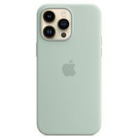 Apple Cover Posteriore in Silicone con MagSafe Apple iPhone 14 Pro Max - Succulent
