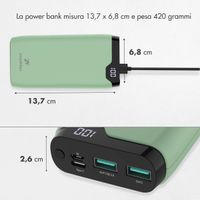 imoshion Powerbank - 20.000 mAh - Quick Charge e Power Delivery - Verde