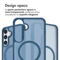 imoshion Cover posteriore Color Guard con MagSafe Samsung Galaxy S25 - Blu scuro