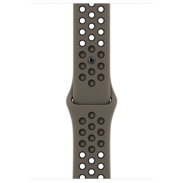 Apple Cinturino Nike Sport Apple Watch | 44/45/46/49 mm - Taglia S/M/L - Olive Grey / Black