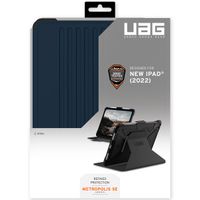 UAG Cover a libro Metropolis Apple iPad 11 (2025) 11 pollici A16 / iPad 10 (2022) 10.9 pollici - Blu
