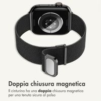 imoshion Milanees magnetisch bandje Apple Watch | 38/40/41/42 mm - Zwart
