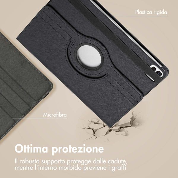 imoshion Cover Girevole a 360° Apple iPad Air 13 pollici (2026) M4 / (2025) M3 / (2024) M2 - Nero