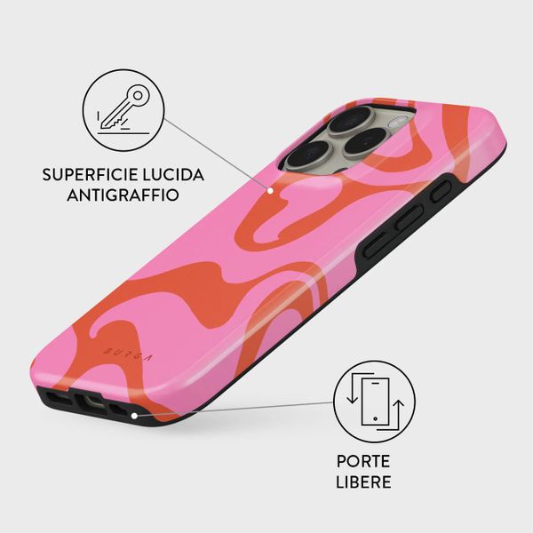Burga Cover Posteriore Resistente Apple iPhone 16 Pro Max - Ride The Wave
