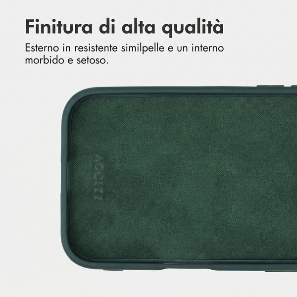 Accezz Backcover Edge con MagSafe Apple iPhone 16 - Verde