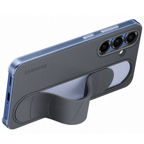 Samsung Cover Originale con Supporto a Impugnatura Samsung Galaxy S25 - Nero