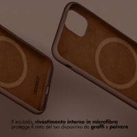 Accezz Cover Posteriore in Silicone Liquido Samsung Galaxy A37 (5G) - New Tea Brown