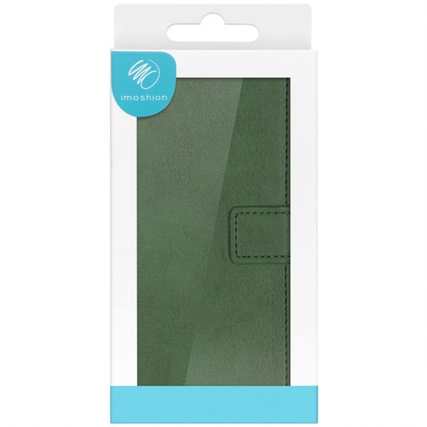 imoshion Cover a libro di Lusso Apple iPhone 12 (Pro) - Verde