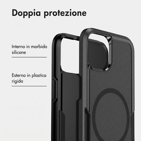 imoshion Cover posteriore con MagSafe Apple iPhone 14 / 13 - Nero