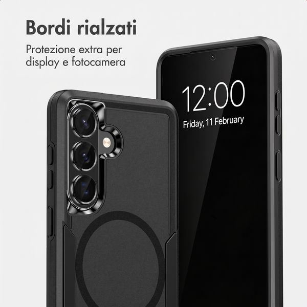 imoshion Cover posteriore con MagSafe Samsung Galaxy S26 - Nero