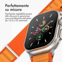 imoshion Cinturino in nylon Alpine Apple Watch | 44/45/46/49 mm - Arancio