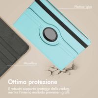 imoshion Cover Girevole a 360° Samsung Galaxy Tab S10 Plus / Tab S9 FE Plus / Tab S9 Plus - Azzurro