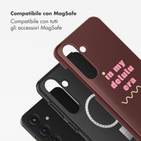 Selencia Cover posteriore Vivid con MagSafe Samsung Galaxy S25 - Delulu
