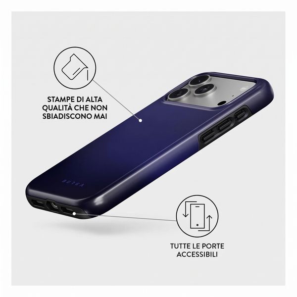 Burga Cover Posteriore Resistente con MagSafe Apple iPhone 18 Pro - Moonwalker