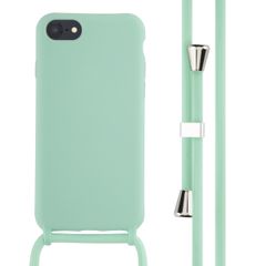 imoshion Cover in Silicone con Cordino Apple iPhone SE (2022 / 2020) / 8 / 7 - Menta verde